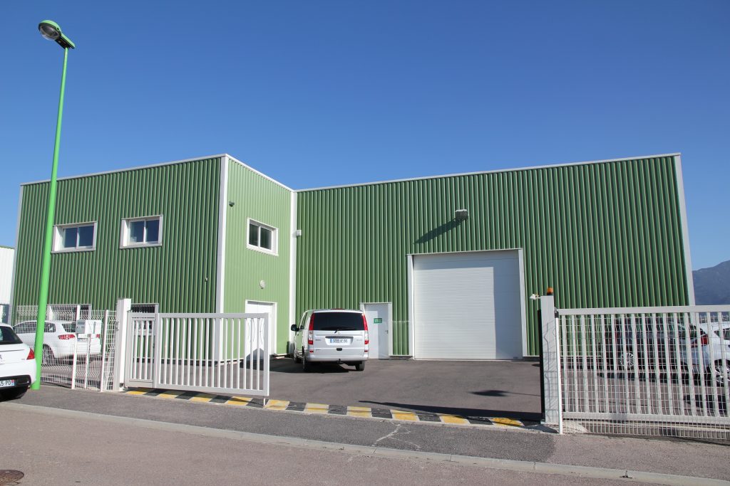 Bâtiment de l’entreprise Xeris Emballage vu de l’extérieur