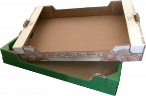 Plateaux en carton pour transport de legumes
