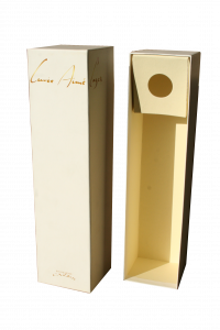 Emballage viticole en carton pour 1 bouteille premium